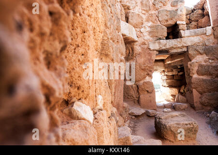 Le rovine di antiche civiltà Nuragico di Palmavera. Alghero, Sardegna. Italia Foto Stock