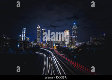 Skyline di Atlanta Foto Stock