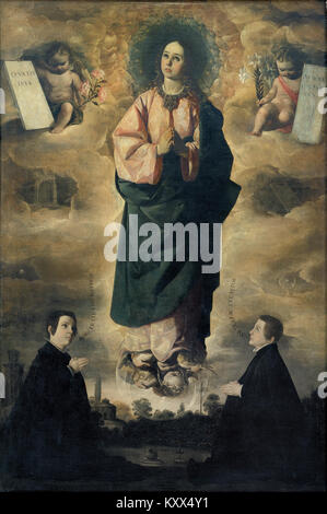 Francisco de Zurbarán - Immacolata Concezione - Google Art Project Foto Stock