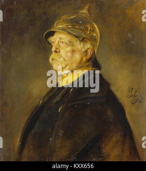 Franz von Lenbach - Bildnis des Reichskanzlers Otto Fürst von Bismarck (ca.1900) Foto Stock