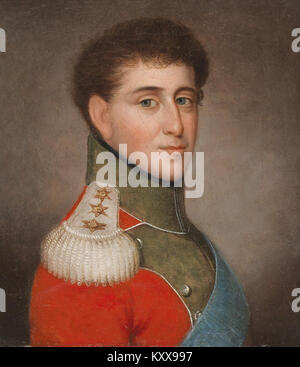 Friedrich Carl Gröger (attr) Frederik Christian principe ereditario di Danimarca Foto Stock