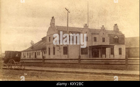 Gare du Canadien Pacifique de Québec - 1894 Foto Stock