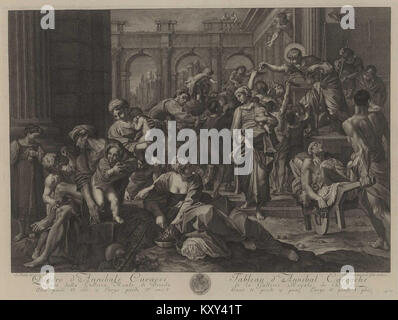 L'Gemäldegalerie alte Meister di Dresda ospita una vasta collezione di dipinti dei maestri antichi del XIV e XVIII secolo, che mostrano opere dei principali artisti europei e preservano il patrimonio culturale. Foto Stock