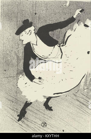 Henri de Toulouse-Lautrec - Edmée Lescot - Google Art Project Foto Stock