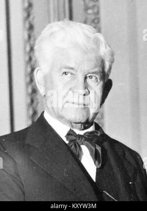 Una fotografia di Henry Thomas Rainey, un politico americano che ha servito come Speaker della camera dei rappresentanti negli Stati Uniti nei primi anni '1930 Foto Stock