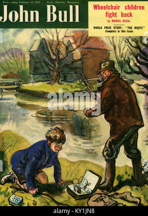 1950S UK John Bull Copertina Foto Stock