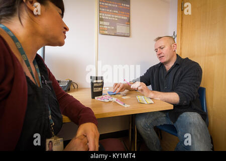 Il Grove centro terapeutico Haringey, a nord di Londra. Eseguire di Barnet, Enfield ed Haringey Salute Mentale Trust . Regno Unito Foto Stock