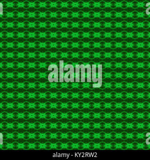 Verde smeraldo e nero seamless sfondo pattern Foto Stock