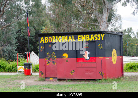 Ambasciata aborigena, Canberra, Australian Capital Territory, Australia Foto Stock