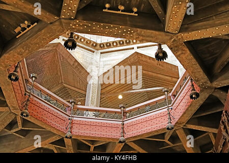 NAZARETH, Israele - 21 settembre 2017: la cupola della Basilica dell'Annunciazione Foto Stock