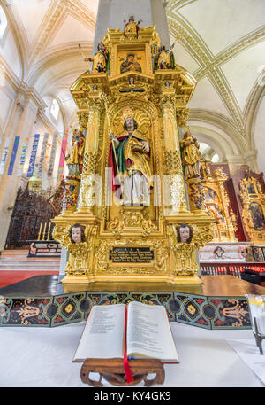 In St Leodegar chiesa cattolica romana in Luzern Foto Stock