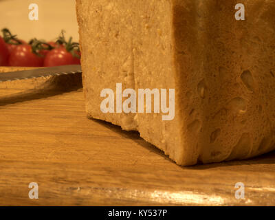 Pane cotto nel pane maker - alta risoluzione close up Foto Stock
