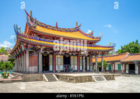 Taipei il Tempio di Confucio in dalongdong, Taipei Foto Stock