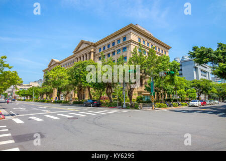 Costruzione di Taiwan ad alta corte in Taipei Foto Stock