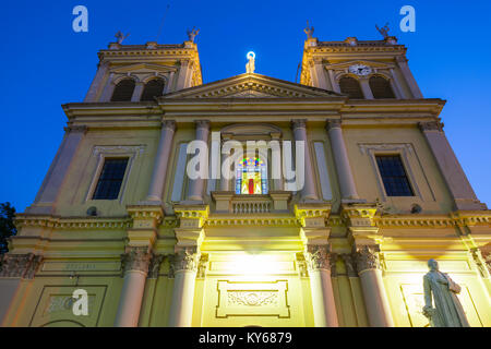 NEGOMBO, SRI LANKA - Febbraio 08, 2017: la chiesa di Santa Maria a Negombo. Negombo è una grande città situata sulla costa occidentale dello Sri Lanka isola. Foto Stock