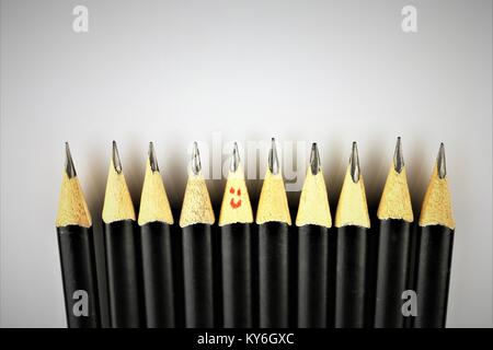 Un'immagine concettuale di una correzione di errore, errore - con spazio di copia Foto Stock