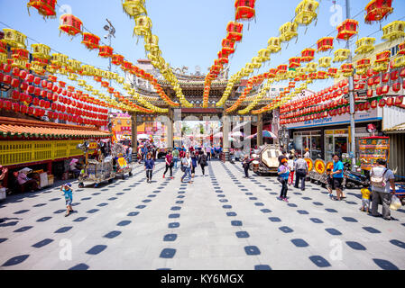 Lukang Mazu Temple di Changhua, Taiwan Foto Stock