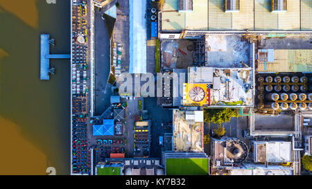 Fotografia aerea del paesaggio urbano di Guangzhou, nella provincia di Guangdong Foto Stock