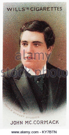 John McCormack era un tenore irlandese 1884 - 1945 Foto Stock