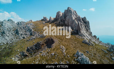 Tulove Grede, montagna di Velebit, Croazia Foto Stock