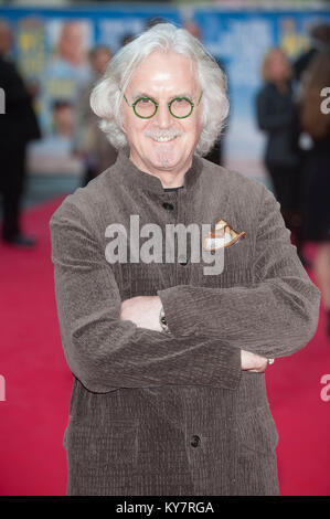 Billy Connolly assiste la prima mondiale di "cosa abbiamo fatto sulla nostra vacanza' all'Odeon West End a Londra il 22 settembre 2014 foto da Brian Jordan Foto Stock