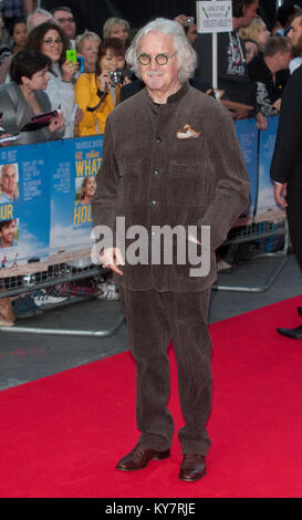 Billy Connolly assiste la prima mondiale di "cosa abbiamo fatto sulla nostra vacanza' all'Odeon West End a Londra il 22 settembre 2014 foto da Brian Jordan Foto Stock