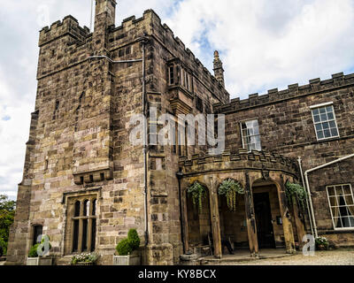 Ripley Castle è un grado che ho elencato nel XIV secolo in country house in Ripley, North Yorkshire, Inghilterra, circa 5 km a nord di Harrogate Foto Stock