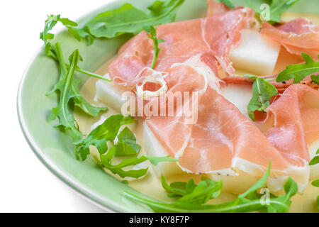 Il Prosciutto e melone Foto Stock