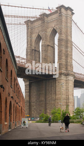 DUMBO Brooklyn NYC Foto Stock