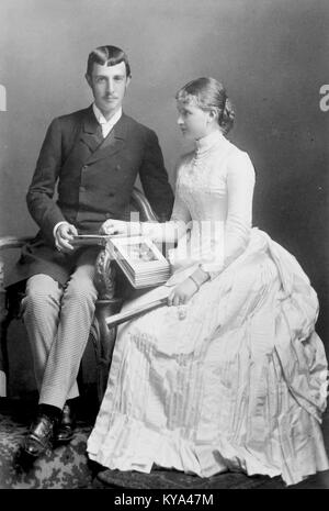 Otto Franz Joseph von Österreich und Maria Josepha von Sachsen Foto Stock