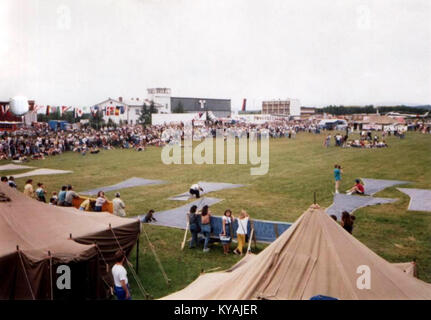 Spadochronowe Mistrzostwa Świata Lučenec 1991 02 Foto Stock