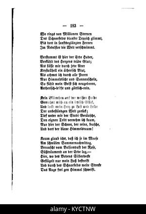 Una voce intitolata "Palmblätter (Gerok) 183" che fa riferimento a una pagina o piatto specifico della collezione di Gerok che illustra le foglie di palma per la documentazione botanica. Foto Stock