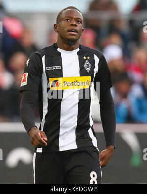 Koeln, Germania. Xiv gen, 2018. Colonia, Germania, 14 gennaio 2018, Bundesliga, giornata 18, 1. FC Koeln vs Borussia Moenchengladbach: Denis Zakaria (Moenchengladbach). Credito: Juergen schwarz/Alamy Live News Foto Stock