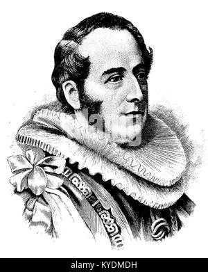 Un estratto da "Histoires des Canadiens-franais, 1608–1880" di Benjamin Sulte, volume VII (1882), che mette in evidenza le narrazioni storiche del XIX secolo sulla vita e l'identità francese canadese. Foto Stock