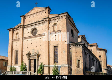 San Sepolcro, uno stile rinascimentale, la chiesa cattolica romana e convento di Piacenza, Italia Foto Stock