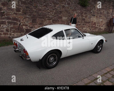 Ausfahrt Rund ums Schloss 2017, Opel GT Foto Stock