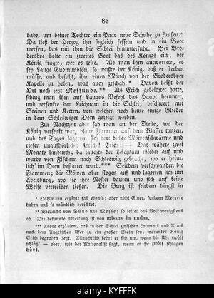 Questo Volksbuch del 1844 documenta le storie popolari dello Schleswig-Holstein e di Lauenburg, in Germania, preservando le narrazioni regionali e le tradizioni culturali. Foto Stock