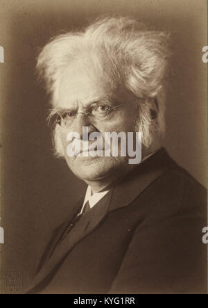 Portrett av Bjørnstjerne Bjørnson, 1909 - no-nb digifoto 20150129 00043 bldsa BB0791 Foto Stock