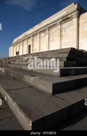 I resti del Fuehrer il rostro al campo di Zeppelin in Nurermberg, Germania. Foto Stock