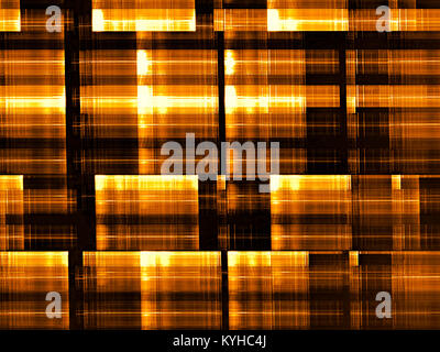 La tecnologia grid - abstract generati digitalmente immagine Foto Stock