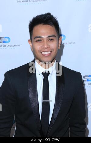 Suzanne DeLaurentiis festa di Natale - Arrivi con: Marvin Ryan dove: Sherman Oaks, California, Stati Uniti quando: 14 Dic 2017 Credit: WENN.com Foto Stock