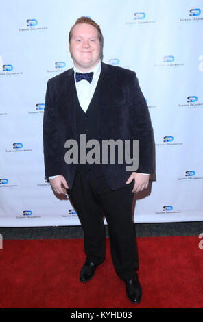 Suzanne DeLaurentiis festa di Natale - Arrivi con: Shawn Clifford dove: Sherman Oaks, California, Stati Uniti quando: 14 Dic 2017 Credit: WENN.com Foto Stock