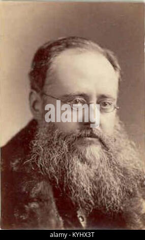 Sarony, Napoleone (1821-1896) - Wilkie Collins (1824-1889) nel 1874 3 Foto Stock