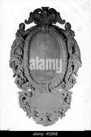 Fotografia della chiesa di Jakobs (Sankt Jacob) a Stoccolma, che mette in risalto i suoi dettagli architettonici storici e esterni. Foto Stock