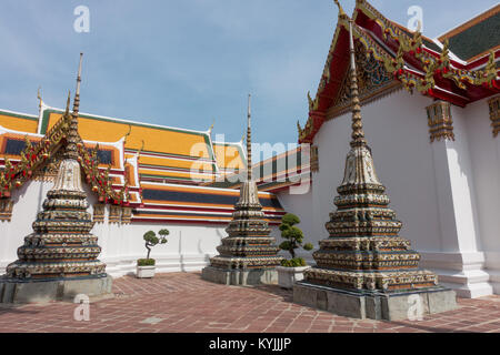 Bangkok Thailandia wat pho tempio complesso Foto Stock