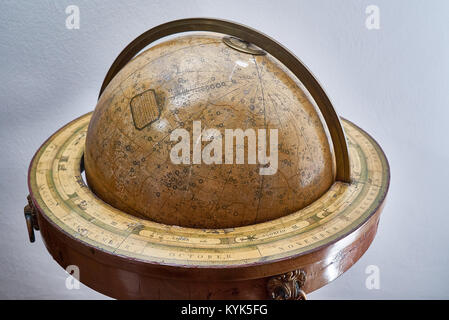 Legno Terraqueus Globus - Globe Foto Stock