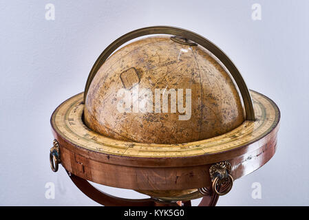 Legno Terraqueus Globus - Globe Foto Stock