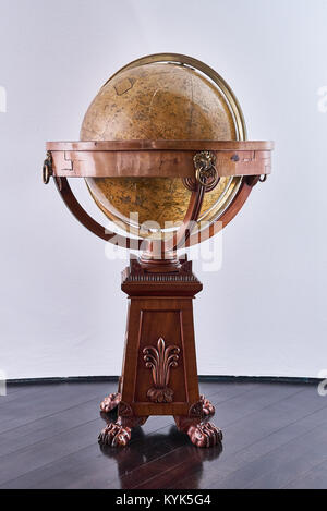 Legno Terraqueus Globus - Globe Foto Stock