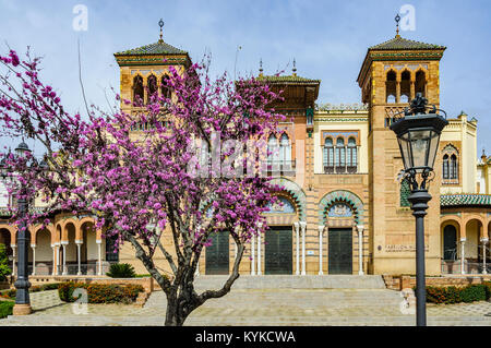 Plaza de America nella capitale andalusa, Siviglia in Spagna Foto Stock