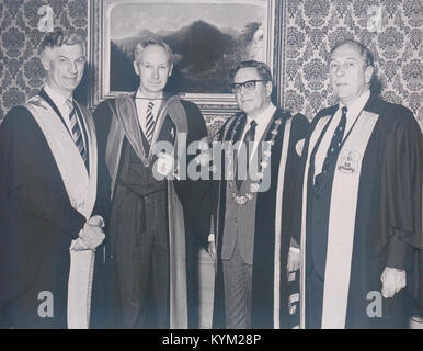Fotografia di Robert Adams al Royal College of Surgeons in Irlanda, scattata come parte dei suoi contributi al campo medico. Foto Stock